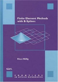 cover of the book Finite element methods with B-splines