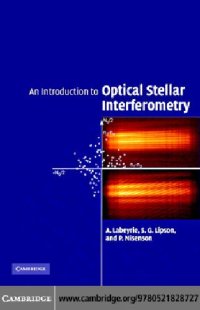 cover of the book An introduction to optical stellar interferometry