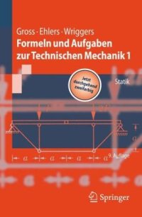 cover of the book Formeln und Aufgaben zur Technischen Mechanik 1: Statik