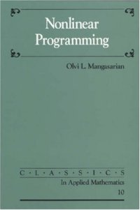 cover of the book Nonlinear programming