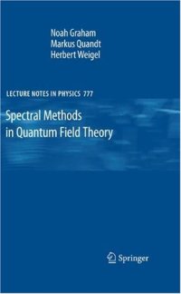 cover of the book Spectral methods in quantum field theory