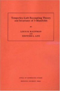 cover of the book Temperley-Lieb recoupling theory and invariants of 3-manifolds