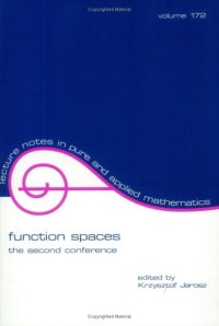 cover of the book Function spaces, the second conference: proceedings of the conference at Edwardsville