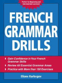 cover of the book French grammar drills