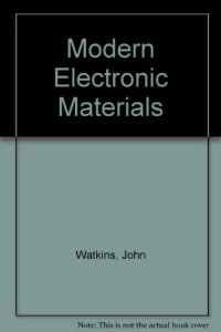 cover of the book Modern Electronic Materials