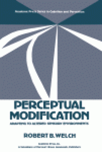 cover of the book Perceptual Modification. Adapting to Altered Sensory Environments