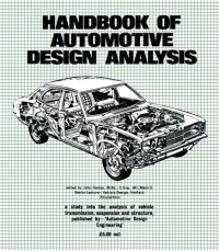 cover of the book Handbook of Automotive Design Analysis