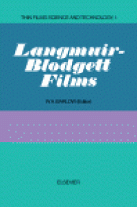 cover of the book Langmuir–Blodgett Films