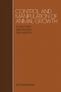 cover of the book Control and Manipulation of Animal Growth. Proceedings of Previous Easter Schools in Agricultural Science