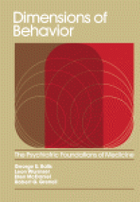 cover of the book Dimensions of Behavior. The Psychiatric Foundations of Medicine