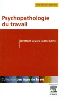 cover of the book Psychopathologie du Travail