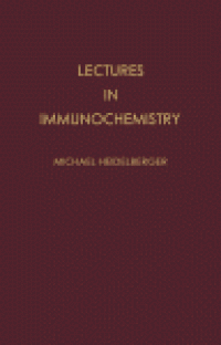 cover of the book Lectures in Immunochemistry