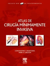 cover of the book Atlas de Cirugía Mínimamente Invasiva