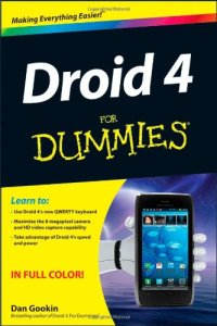 cover of the book Droid 4 For Dummies