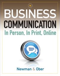 cover of the book Business Communication: In Person, In Print, Online