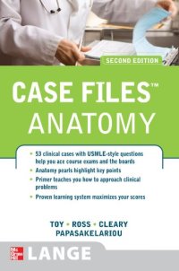 cover of the book Case Files: Gross Anatomy, 2nd Edition