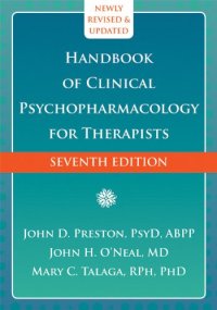 cover of the book Handbook of Clinical Psychopharmacology for Therapists