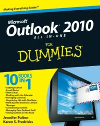 cover of the book Outlook 2010 All-in-One For Dummies