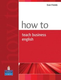 cover of the book How to Teach Business English