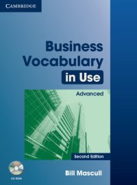 cover of the book Business Vocabulary in Use Advanced with Answers and CD-ROM