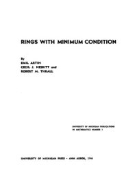 cover of the book Rings with Minimum Condition