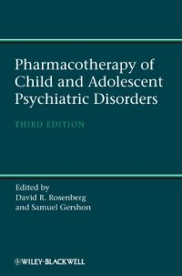 cover of the book Pharmacotherapy of Child and Adolescent Psychiatric Disorders