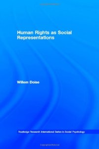 cover of the book Human Rights as Social Representations