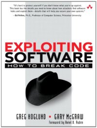 cover of the book Exploiting Software: How to Break Code