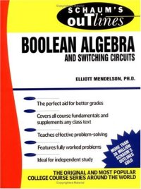 cover of the book Schaum's outline of theory and problems of Boolean algebra and switching circuits