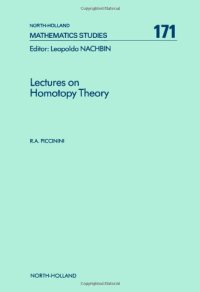 cover of the book Lectures on Homotopy Theory