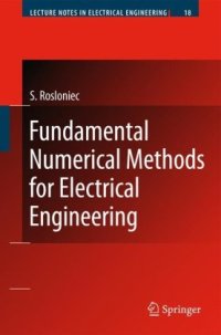 cover of the book Fundamental numerical methods for electrical engineering