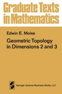 cover of the book Geometric Topology in Dimensions 2 and 3