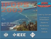 cover of the book International Parallel and Distributed Processing Symposium, Ipdps 2003: Proceedings : April 22-26, 2003, Nice, France