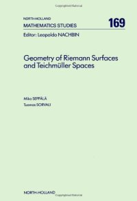 cover of the book Geometry of Riemann Surfaces and Teichmüller Spaces