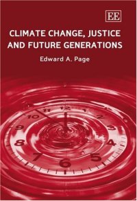 cover of the book Climate change, justice and future generations