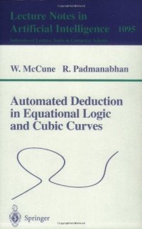 cover of the book Automated Deduction in Equational Logic and Cubic Curves