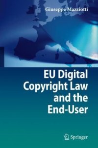 cover of the book EU digital copyright law and the end-user