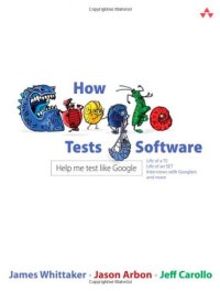 cover of the book How Google Tests Software