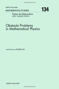 cover of the book Obstacle Problems in Mathematical Physics