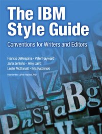 cover of the book The IBM Style Guide: Conventions for Writers and Editors