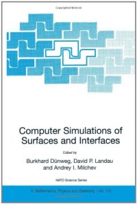 cover of the book Computer simulations of surfaces and interfaces