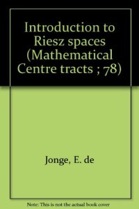 cover of the book Introduction to Riesz spaces