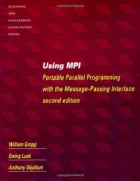 cover of the book Using MPI and Using MPI-2