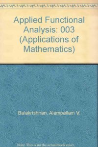 cover of the book Applied functional analysis