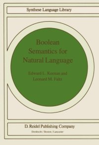 cover of the book Boolean semantics for natural language