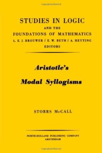 cover of the book Aristotle's modal syllogisms