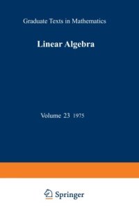 cover of the book Linear algebra