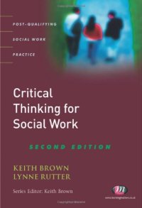 cover of the book Critical Thinking for Social Work: Second Edition