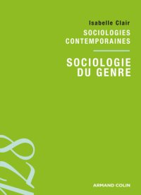 cover of the book Sociologie du genre