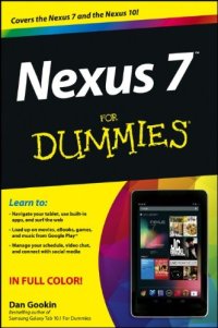 cover of the book Nexus 7 For Dummies